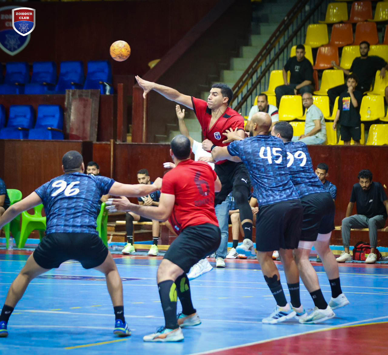 تعادل الفريق الأول رجال لكرة اليد مع نادي الطيران